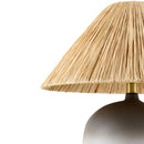 Modern European furniture - Seagrass Fibers Accent Table Lamp - www.oroatrade.com