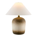 Modern European furniture - White Linen Empire Table Lamp - www.oroatrade.com