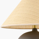Modern European furniture - Empire Seagrass Accent Table Lamp - www.oroatrade.com