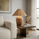 Modern European furniture - Seagrass Fibers Accent Table Lamp - www.oroatrade.com