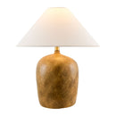 Modern European furniture - White Linen Empire Table Lamp - www.oroatrade.com