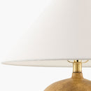 Modern European furniture - White Linen Empire Table Lamp - www.oroatrade.com
