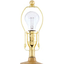 Modern European furniture - White Linen Empire Table Lamp - www.oroatrade.com