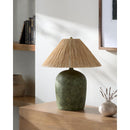 Modern European furniture - Seagrass Fibers Accent Table Lamp - www.oroatrade.com