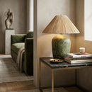 Modern European furniture - Seagrass Fibers Accent Table Lamp - www.oroatrade.com