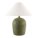 Modern European furniture - White Linen Empire Table Lamp - www.oroatrade.com