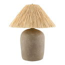 Modern European furniture - Seagrass Fibers Accent Table Lamp - www.oroatrade.com
