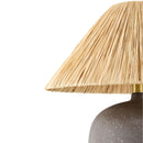 Modern European furniture - Seagrass Fibers Accent Table Lamp - www.oroatrade.com