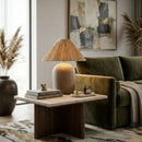 Modern European furniture - Seagrass Fibers Accent Table Lamp - www.oroatrade.com