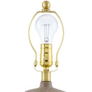 Modern European furniture - Empire Seagrass Accent Table Lamp - www.oroatrade.com