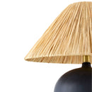 Modern European furniture - Seagrass Fibers Accent Table Lamp - www.oroatrade.com
