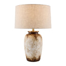 Hospitality furniture - Rustic Cream Cement Table Lamp - www.oroatrade.com
