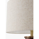 Hospitality furniture - Rustic Cream Cement Table Lamp - www.oroatrade.com