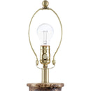 Hospitality furniture - Rustic Cream Cement Table Lamp - www.oroatrade.com