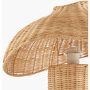 Contract furniture - Natural Rattan Accent Table Lamp - www.oroatrade.com