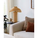 Contract furniture - Natural Rattan Accent Table Lamp - www.oroatrade.com