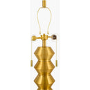 Modern European furniture - Plated Metallic Linen Floor Lamp - www.oroatrade.com