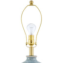 Contract furniture - Gradient Blue Ceramic Table Lamp - www.oroatrade.com