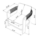 Hospitality furniture - Cushioned Teak Outdoor Accent Chair - www.oroatrade.com