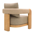 Hospitality furniture - Cushioned Teak Outdoor Accent Chair - www.oroatrade.com