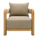 Hospitality furniture - Cushioned Teak Outdoor Accent Chair - www.oroatrade.com
