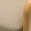 Hospitality furniture - Cushioned Teak Outdoor Dining Chair - www.oroatrade.com