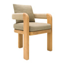 Hospitality furniture - Cushioned Teak Outdoor Dining Chair - www.oroatrade.com