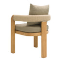 Hospitality furniture - Cushioned Teak Outdoor Dining Chair - www.oroatrade.com