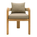Hospitality furniture - Cushioned Teak Outdoor Dining Chair - www.oroatrade.com