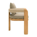 Hospitality furniture - Cushioned Teak Outdoor Dining Chair - www.oroatrade.com
