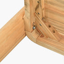 Hospitality furniture - Cushioned Teak Outdoor Backless Bench - www.oroatrade.com
