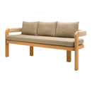 Hospitality furniture - Cushioned Teak Outdoor Bench - www.oroatrade.com