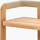 Hospitality furniture - Cushioned Teak Outdoor Bench - www.oroatrade.com