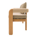 Hospitality furniture - Cushioned Teak Outdoor Bench - www.oroatrade.com