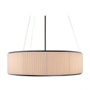 Contract furniture - White Fluted 2-Light Chandelier - www.oroatrade.com