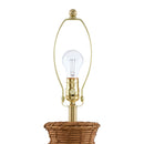 Contract furniture - Painted Rattan Accent Table Lamp - www.oroatrade.com