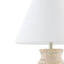 Contract furniture - Painted Rattan Accent Table Lamp - www.oroatrade.com
