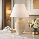 Contract furniture - Painted Rattan Accent Table Lamp - www.oroatrade.com
