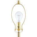 Contract furniture - White Drum Shade Table Lamp - www.oroatrade.com