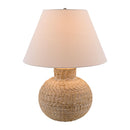Contract furniture - White Empire Shade Table Lamp - www.oroatrade.com