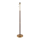 Contract furniture - Pleated White Linen Floor Lamp - www.oroatrade.com