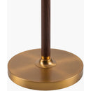 Contract furniture - Pleated White Linen Floor Lamp - www.oroatrade.com