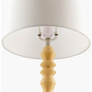 Contract furniture - Wood Veneer Linen Table Lamp - www.oroatrade.com