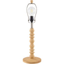 Contract furniture - Wood Veneer Linen Table Lamp - www.oroatrade.com