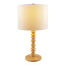 Contract furniture - Wood Veneer Linen Table Lamp - www.oroatrade.com