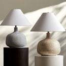 Contract furniture - Textured Ceramic Accent Table Lamp - www.oroatrade.com