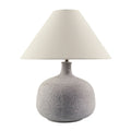 Contract furniture - Textured Ceramic Accent Table Lamp - www.oroatrade.com