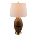 Modern European furniture - Modern Linen Table Lamp - www.oroatrade.com