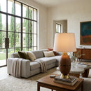 Modern European furniture - Modern Linen Table Lamp - www.oroatrade.com