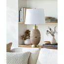 Modern European furniture - Modern Linen Table Lamp - www.oroatrade.com